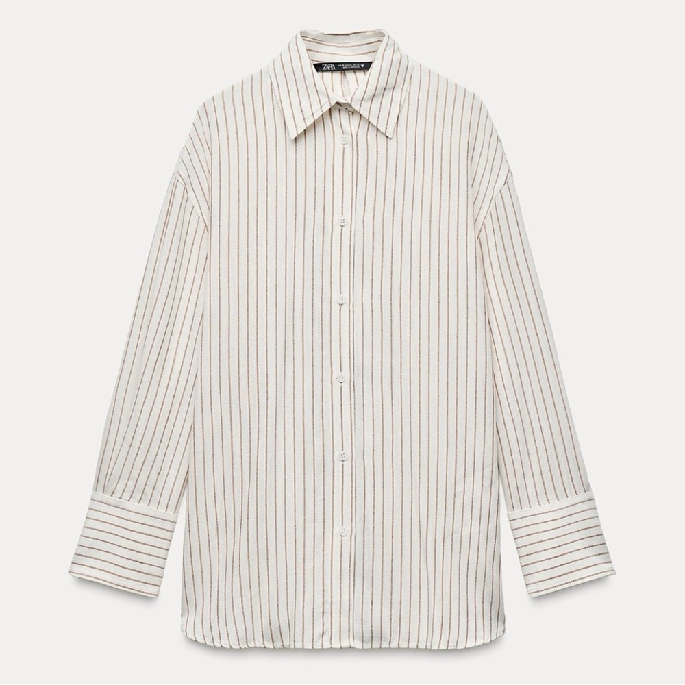 Zara blouse with open back detail